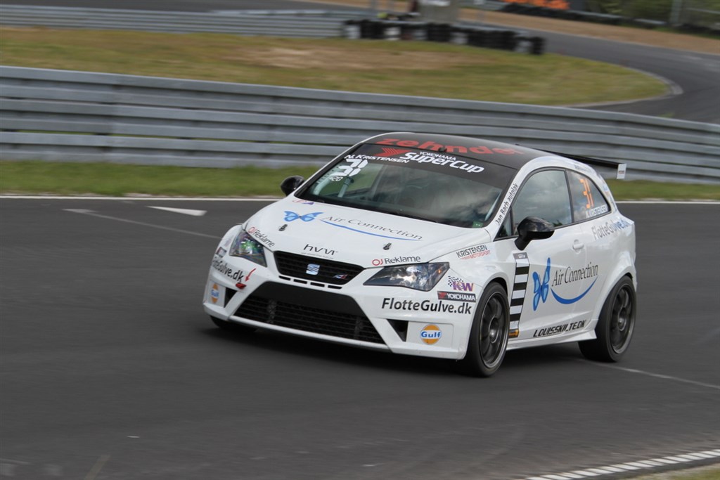 Nicki havde en pointmæssig OK weekend på Ring Djursland.
(Foto: Keld Dohm)